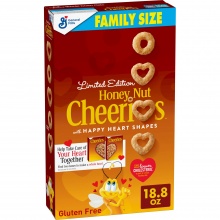 Honey Nut Cheerios Family Size 18.8oz- 532g